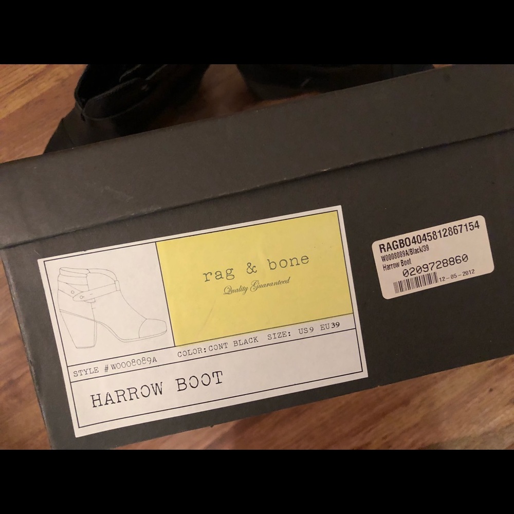 Rag and Bone, Harrow Bootie, Size 39